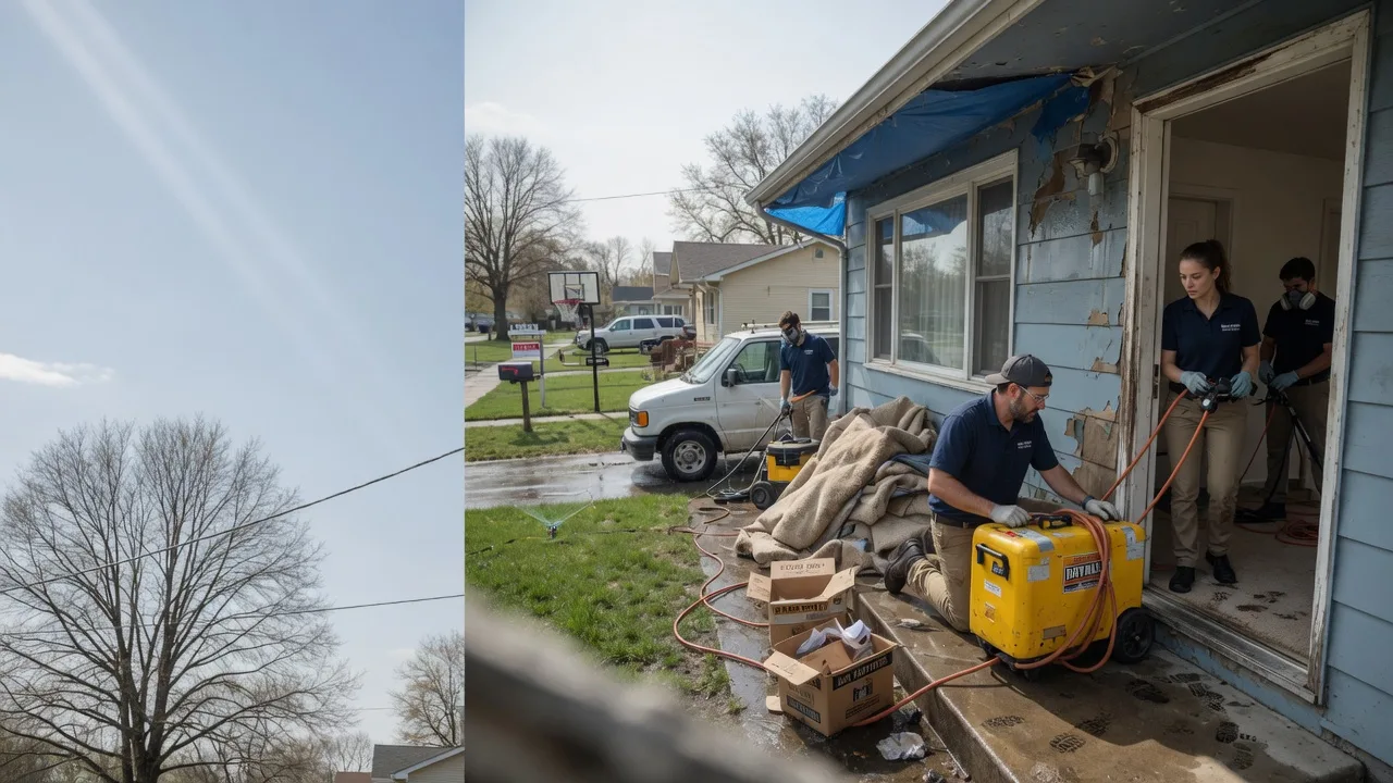 Basement Flood Cleanup in Baudette, MN near me